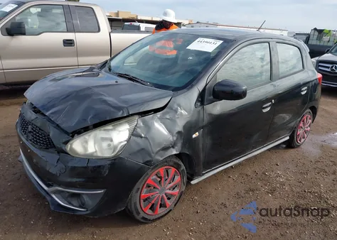 2017 Mitsubishi Mirage Es z USA, uszkodzony, nr VIN ML32A3HJ5HH016733